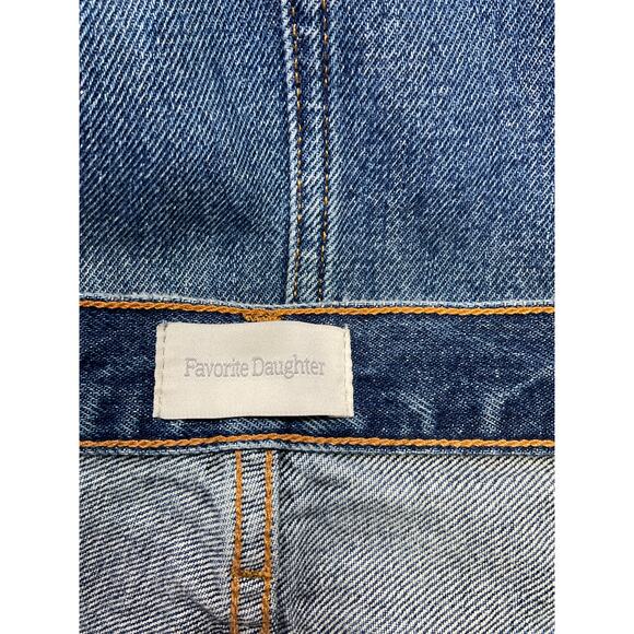 Favorite Daughter 'Sadie' Blue Cotton Denim Maxi Skirt Size 25 - Picture 4 of 5